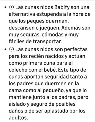 Cuna Nido Bebé reversible Babify.