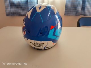 Casco LS2 EVO HPFC Azul Blanco Rojo