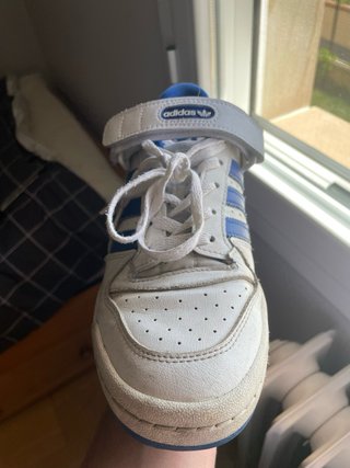 Adidas Forum Low Blancas y Azules