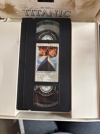 Película VHS Titanic (Español)
