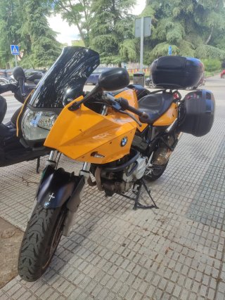 BMW F800 S Negra y Amarilla