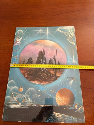 Spray Art Originale Fantascienza