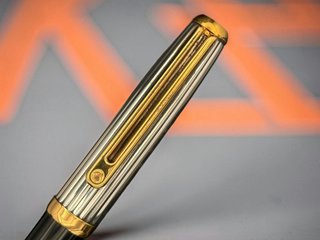 Bolígrafo Inoxcrom Plata y Negro