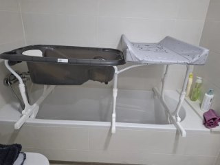Bañera y cambiador bebé ajustable