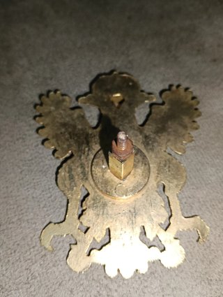 Escudo Águila Imperial Latón Toledo Años 60/70