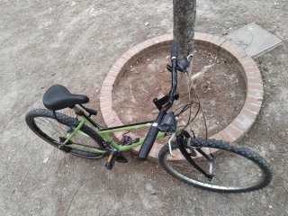 Bicicleta Montaña Verde