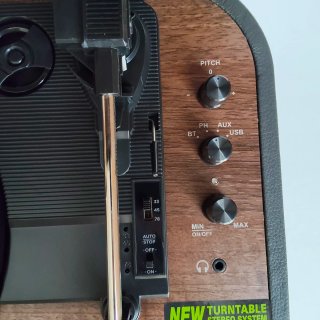 Tocadiscos Retro Muse Bluetooth Maletín