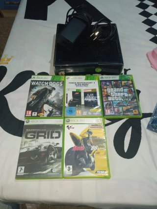 Xbox 360 Slim Nera