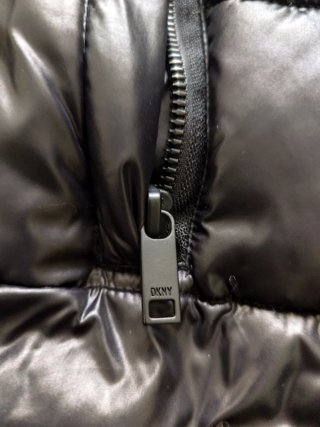 Chaqueta acolchada negra hombre