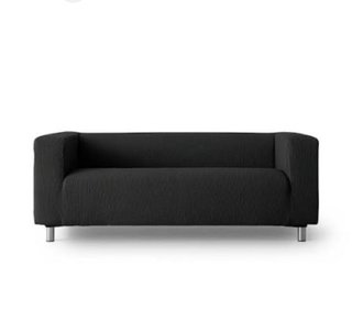 Funda sofá Klippan negra