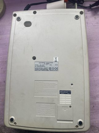Calculadora Impresora Sharp EL-2607P 12 Dígitos
