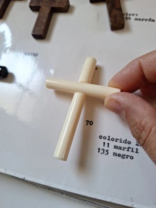 Cruces para hacer rosarios para comunion - 3€ cada