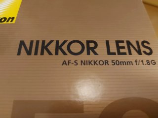 Objetivo Nikon AF-S NIKKOR 50mm 1:1.8G