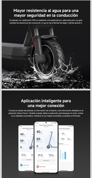 Xiaomi Scooter 5 Series ES Patinete Eléctrico
