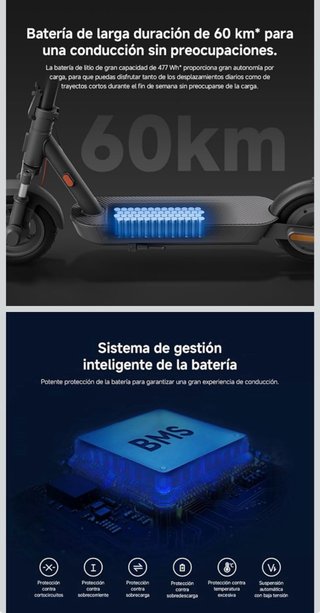 Xiaomi Scooter 5 Series ES Patinete Eléctrico