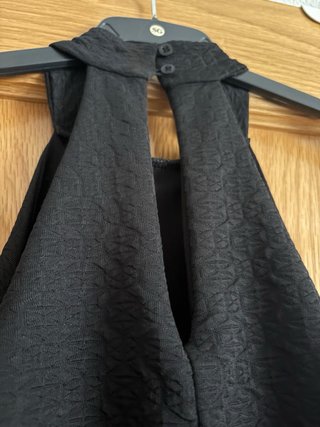 Vestido negro corto