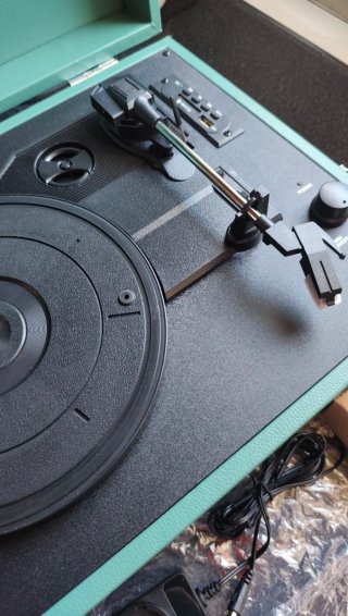 Tocadiscos CREATE Maletín Vintage - Nuevo