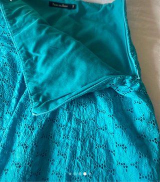 Falda Pedro del Hierro Azul Turquesa