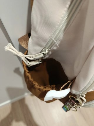 Mochila Capibara Beige y Marrón