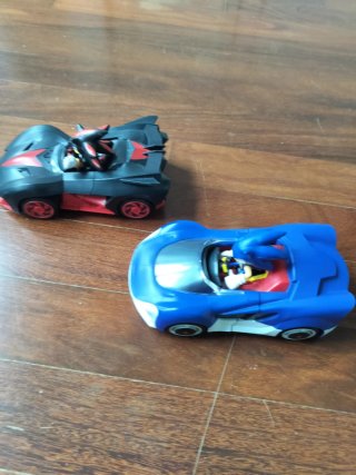 Sonic The Hedgehog Figuras con Coche