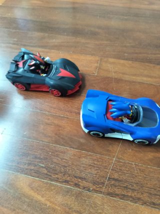 Sonic The Hedgehog Figuras con Coche