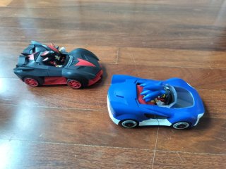 Sonic The Hedgehog Figuras con Coche
