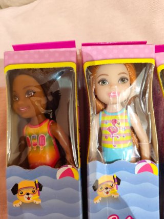Barbie Chelsea 3 unidades