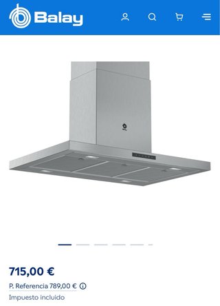 Campana Balay 3BI997GX Isla