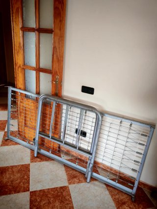 Cama Hierro Vintage Somier Metálico