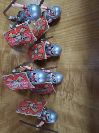 Lote 6 Playmobil Romanos