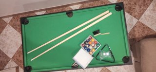 Mesa futbolín multijuego