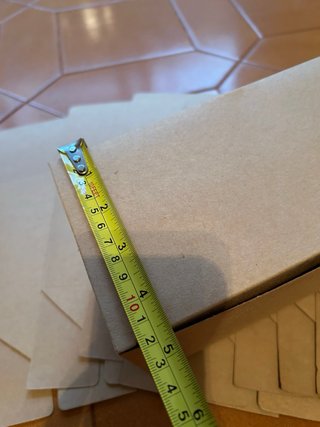 Scatole di cartone smontate 8 pz