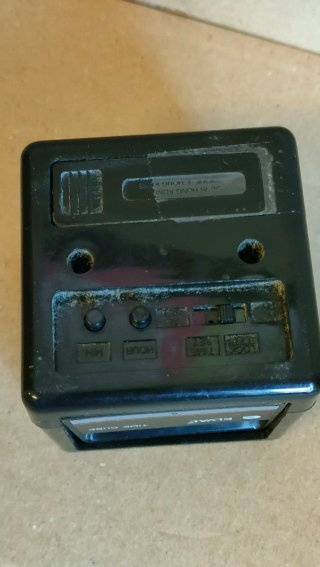 Sveglia digitale vintage Time Cube ELVAL