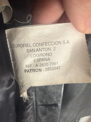 Chaqueta Larga Springfield Hombre Talla M