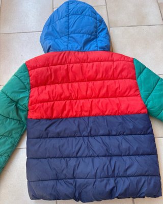 Piumino bambino 3/4 anni colorato