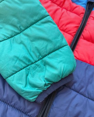 Piumino bambino 3/4 anni colorato