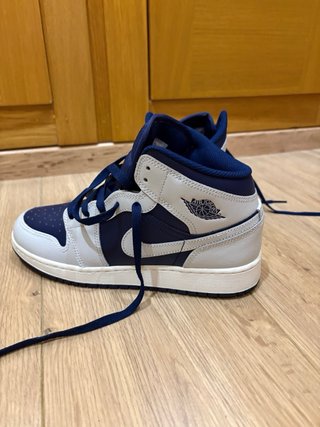 Zapatillas Nike Air Jordan Azul y Blanco