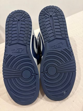 Zapatillas Nike Air Jordan Azul y Blanco