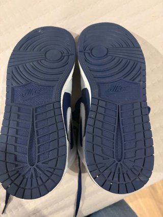 Zapatillas Nike Air Jordan Azul y Blanco