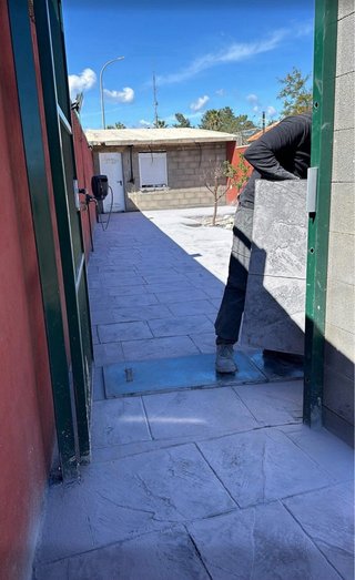 Hormigón impreso