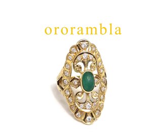 Anillo Oro 18k Lanzadera