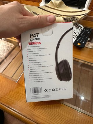 Auriculares P47 Inalámbricos Bluetooth 5.0+EDR