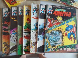 Lote Comics Capitán Ámerica Vol-3. Vertice 16 Num.