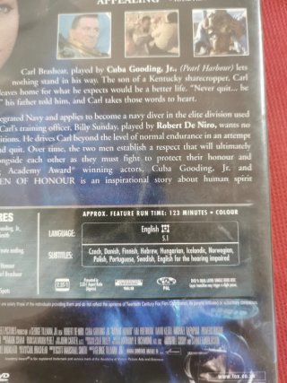 DVD Men of Honour Edición Especial