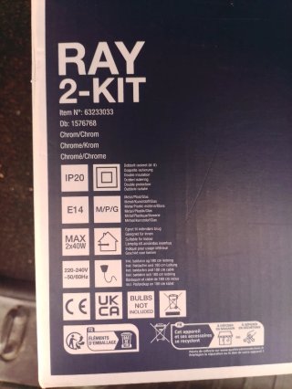 Lámparas colgantes Nordlux Ray 2-Kit