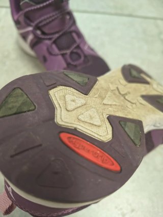 Zapatillas niña Treksta moradas talla 34