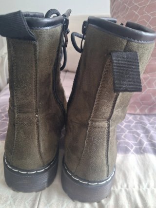 Botas verde oliva