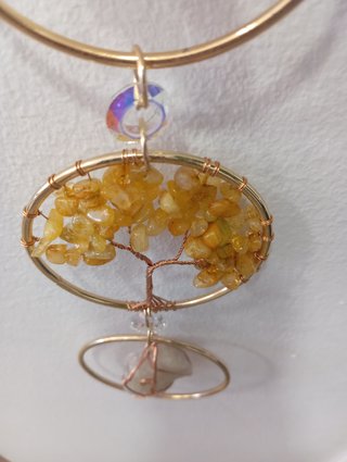Colgador pared Árbol de la Vida minerales