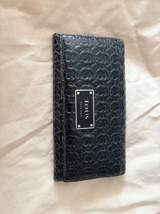 Cartera Tous negro y Morado