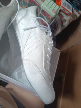 Zapatillas baile/gimnasia blancas talla 41